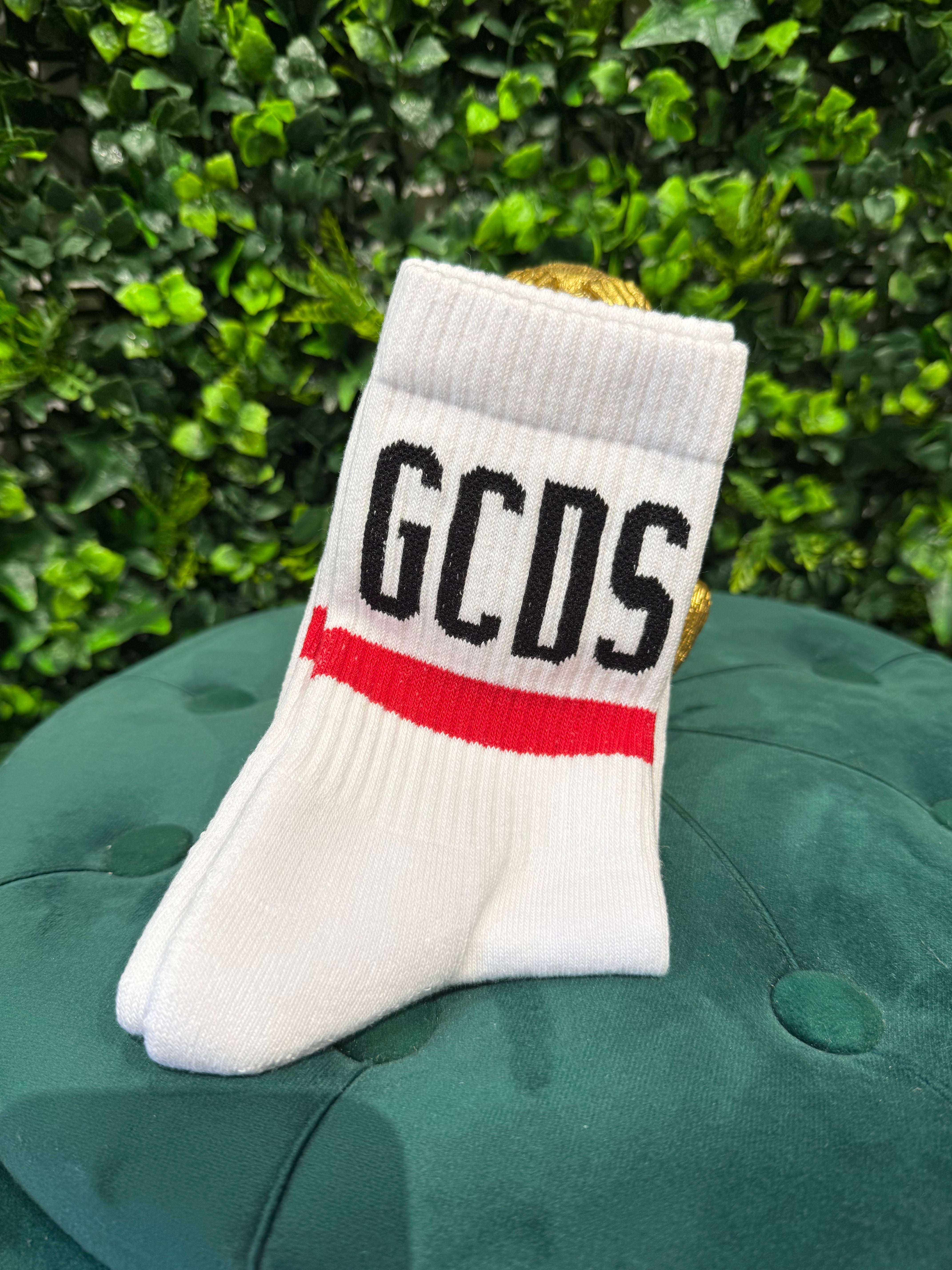 Calzini bianchi GCDS