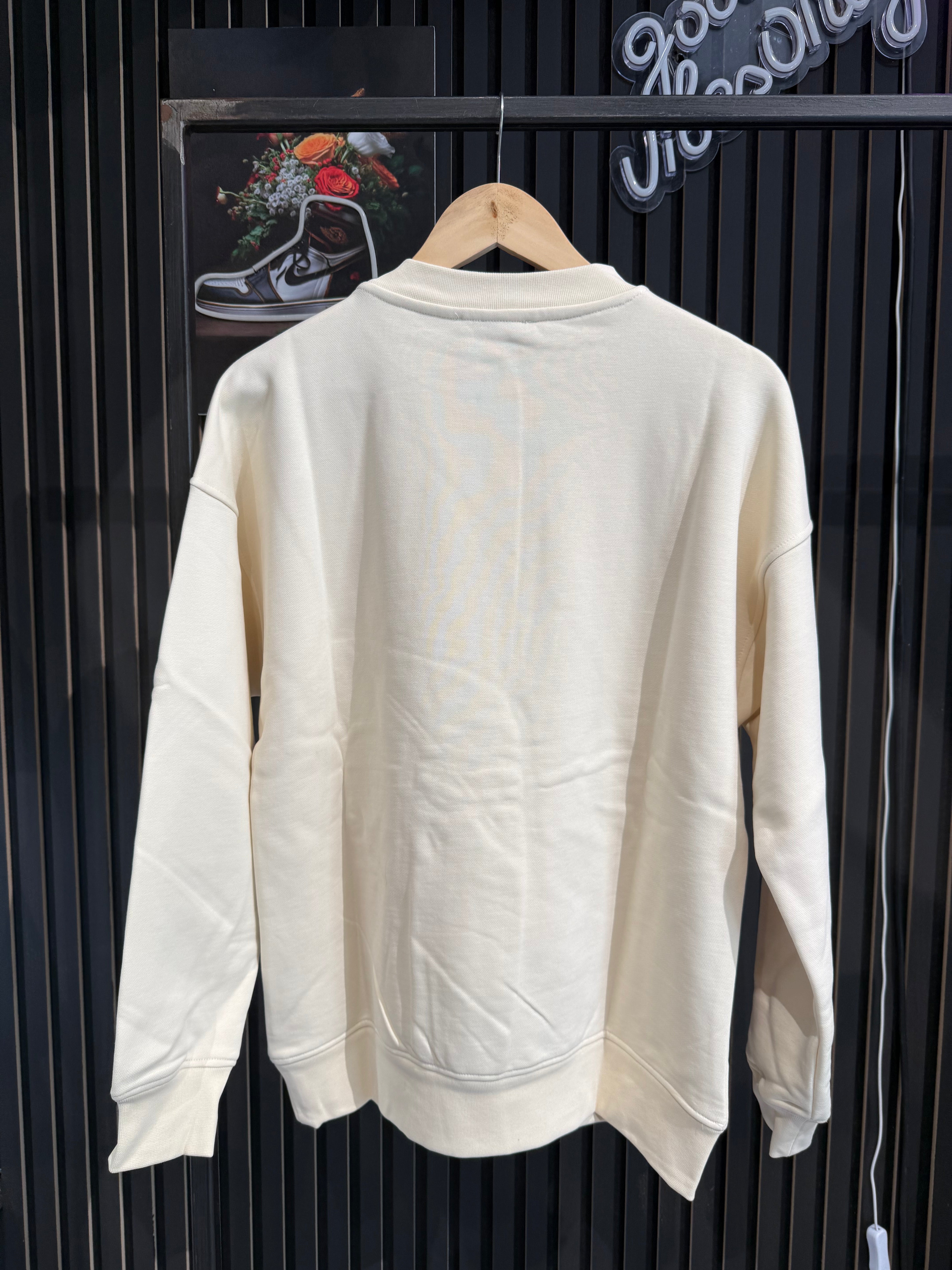 Felpa Paricollo College panna HINNOMINATE