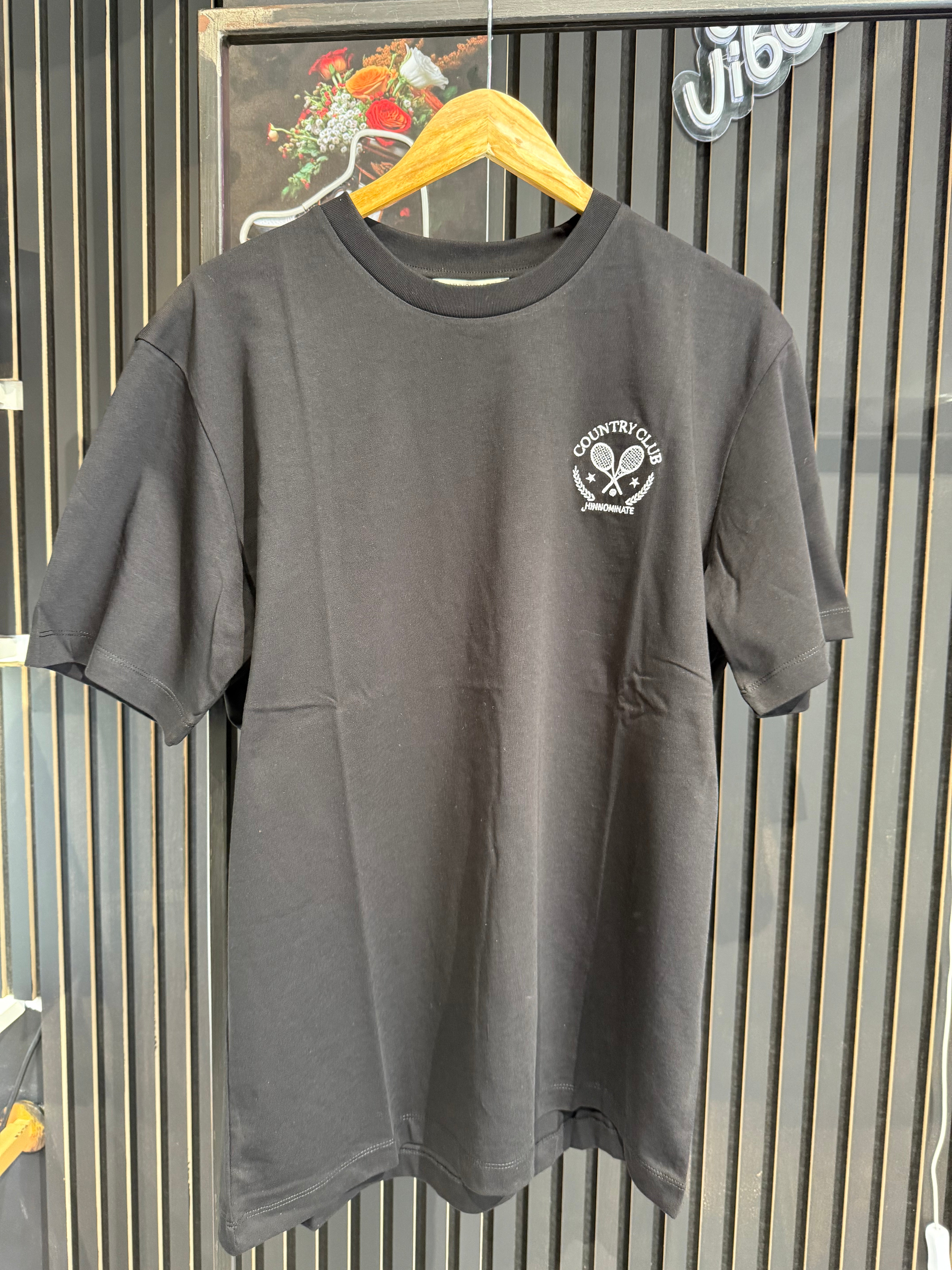 T-shirt Tennis nera HINNOMINATE