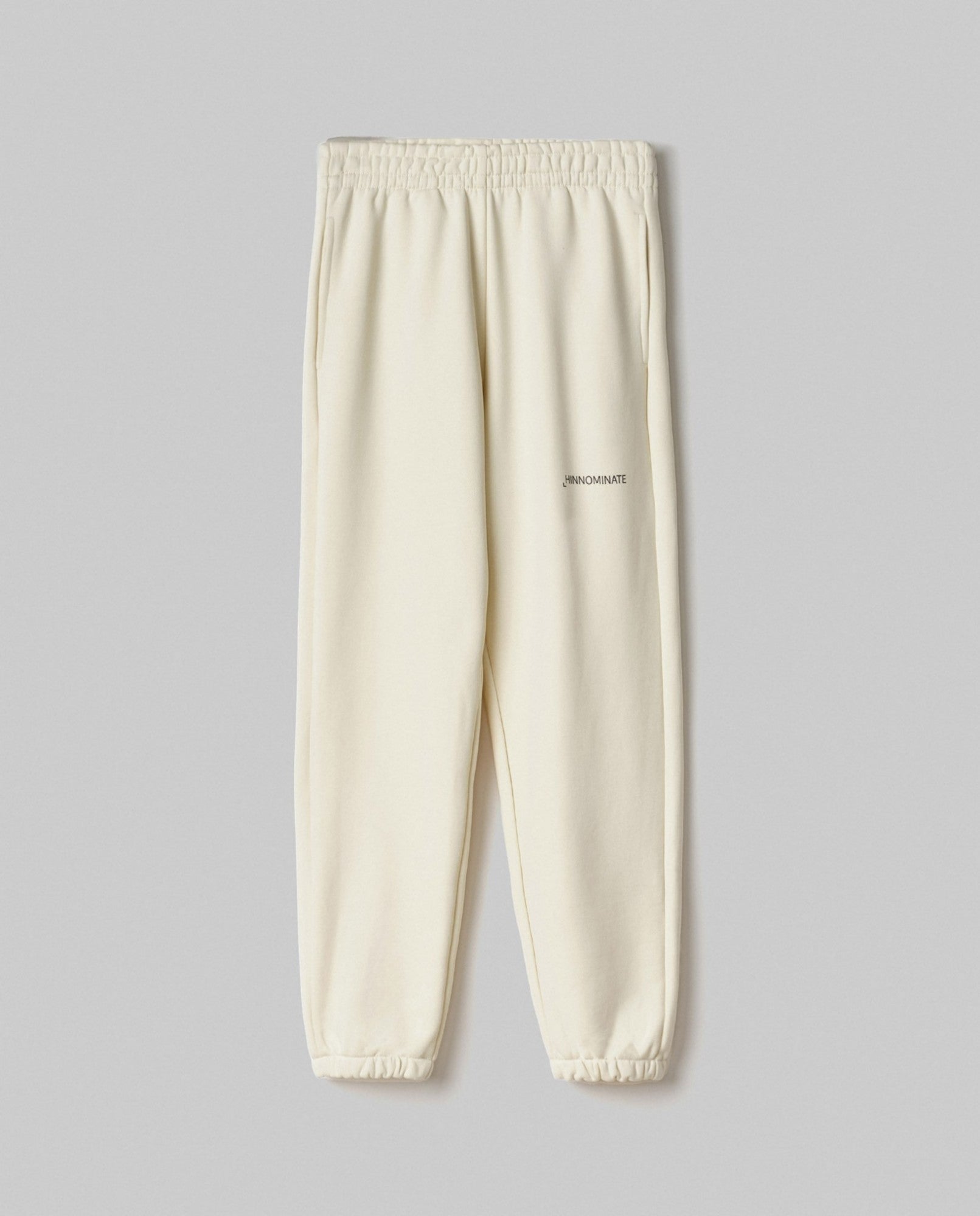 Pantalone basico con elastico panna HINNOMINATE