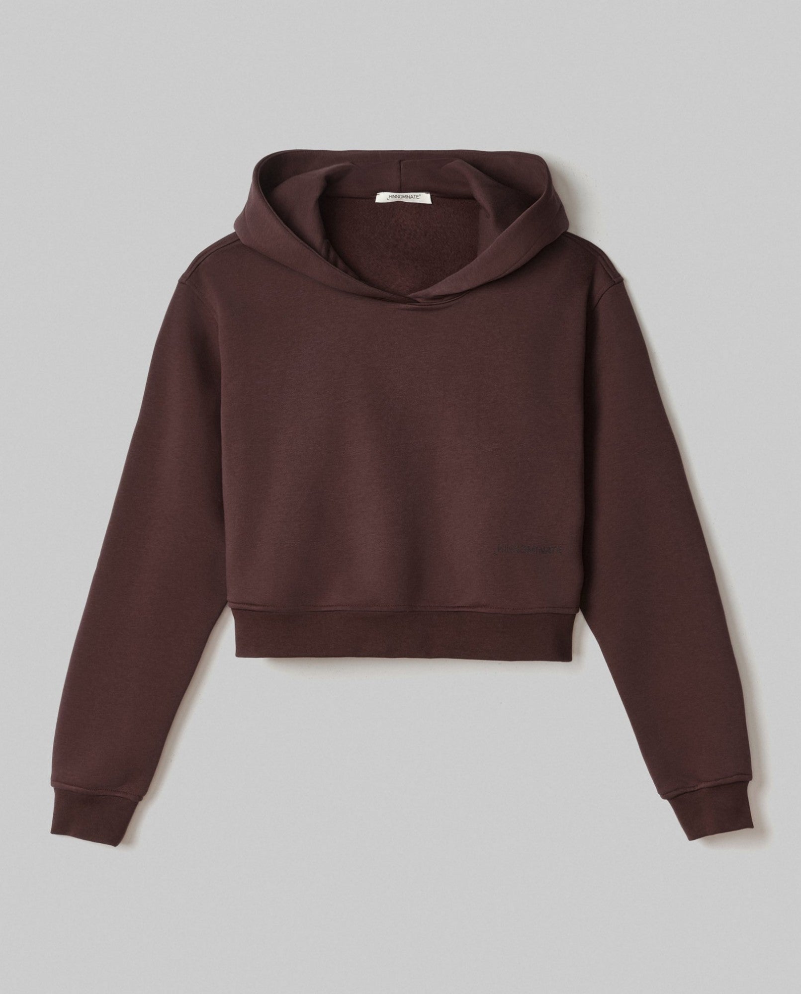 Felpa Corta con cappuccio moro HINNOMINATE
