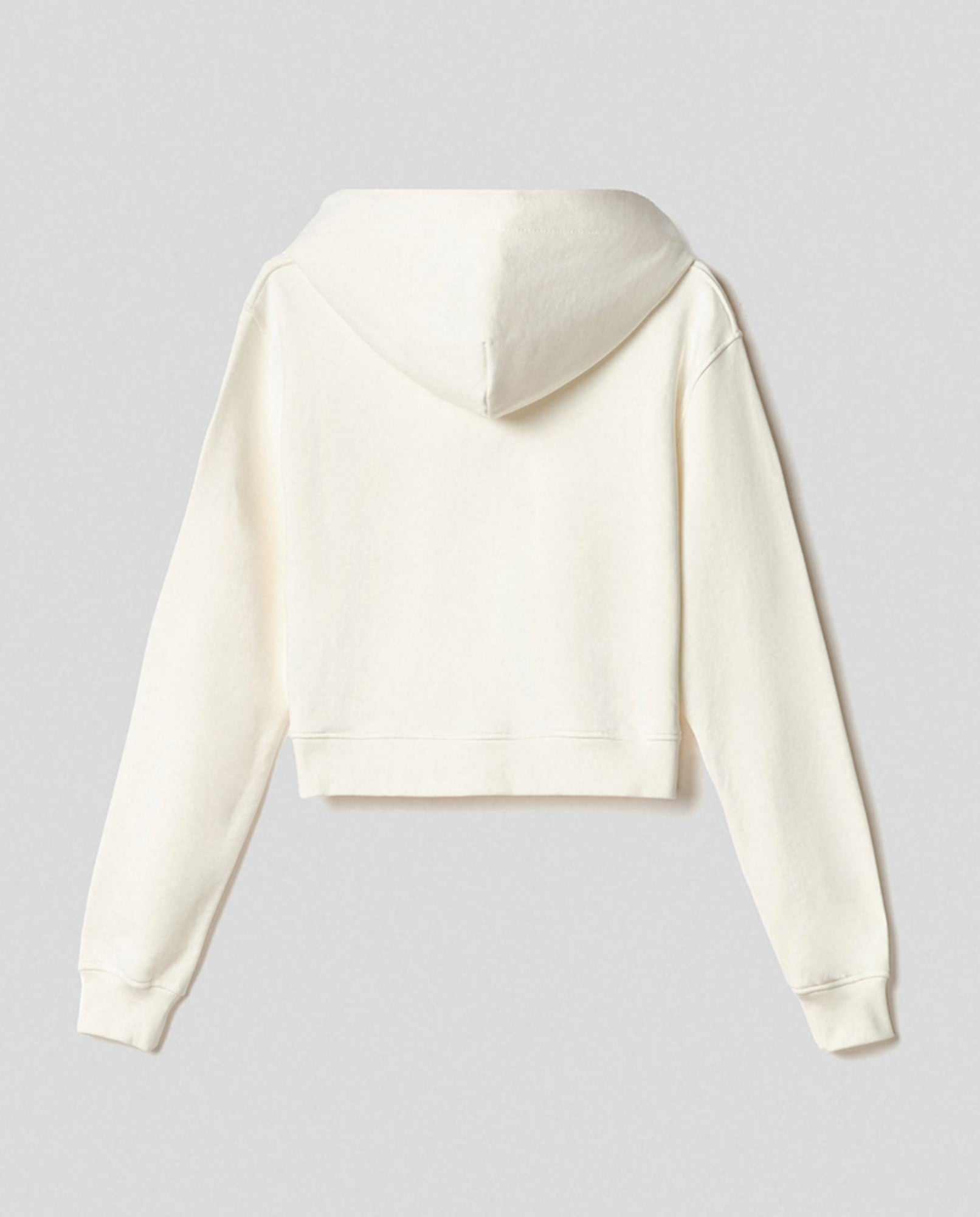 Felpa Corta con cappuccio panna HINNOMINATE