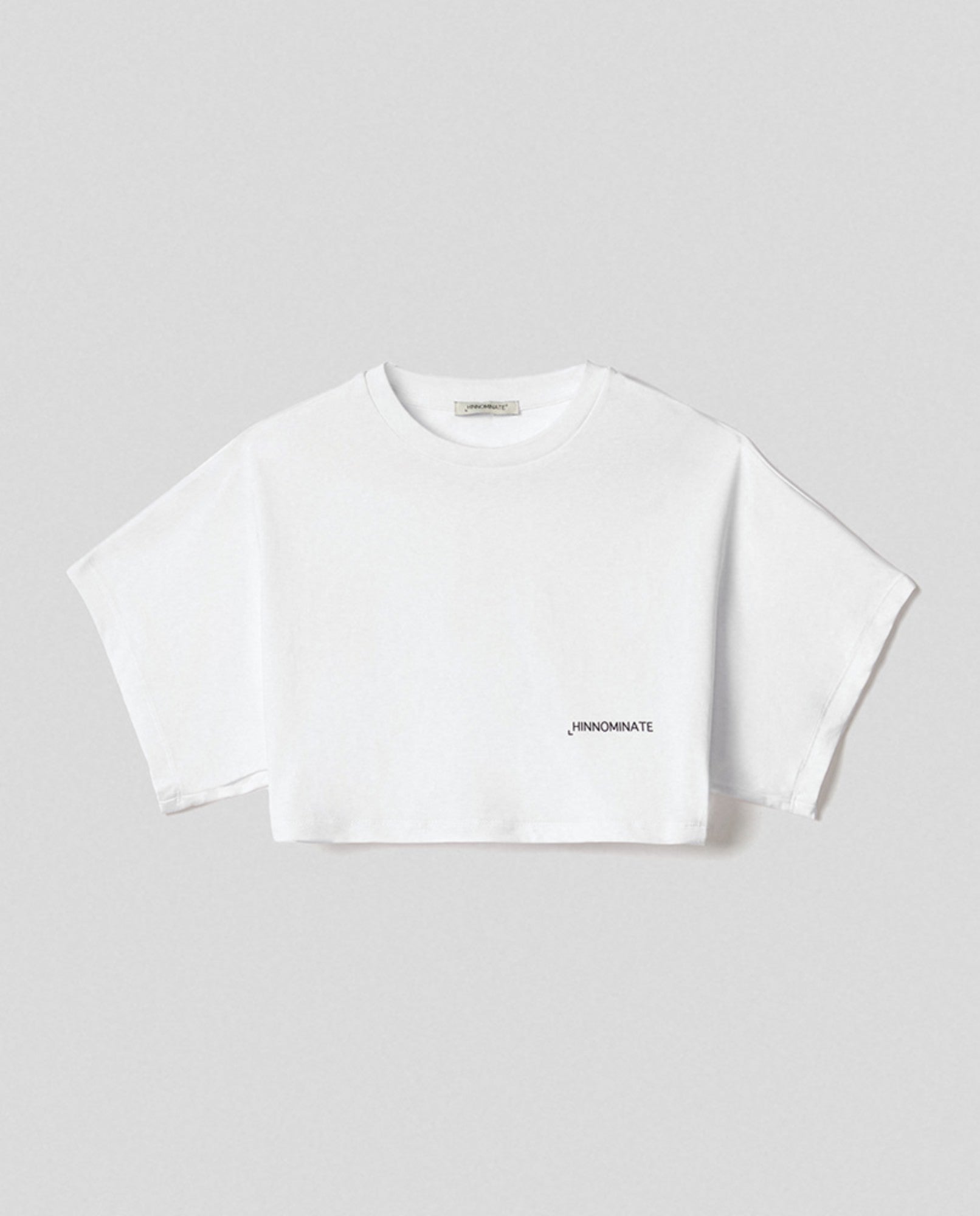 Crop Top maniche corte bianco HINNOMINATE