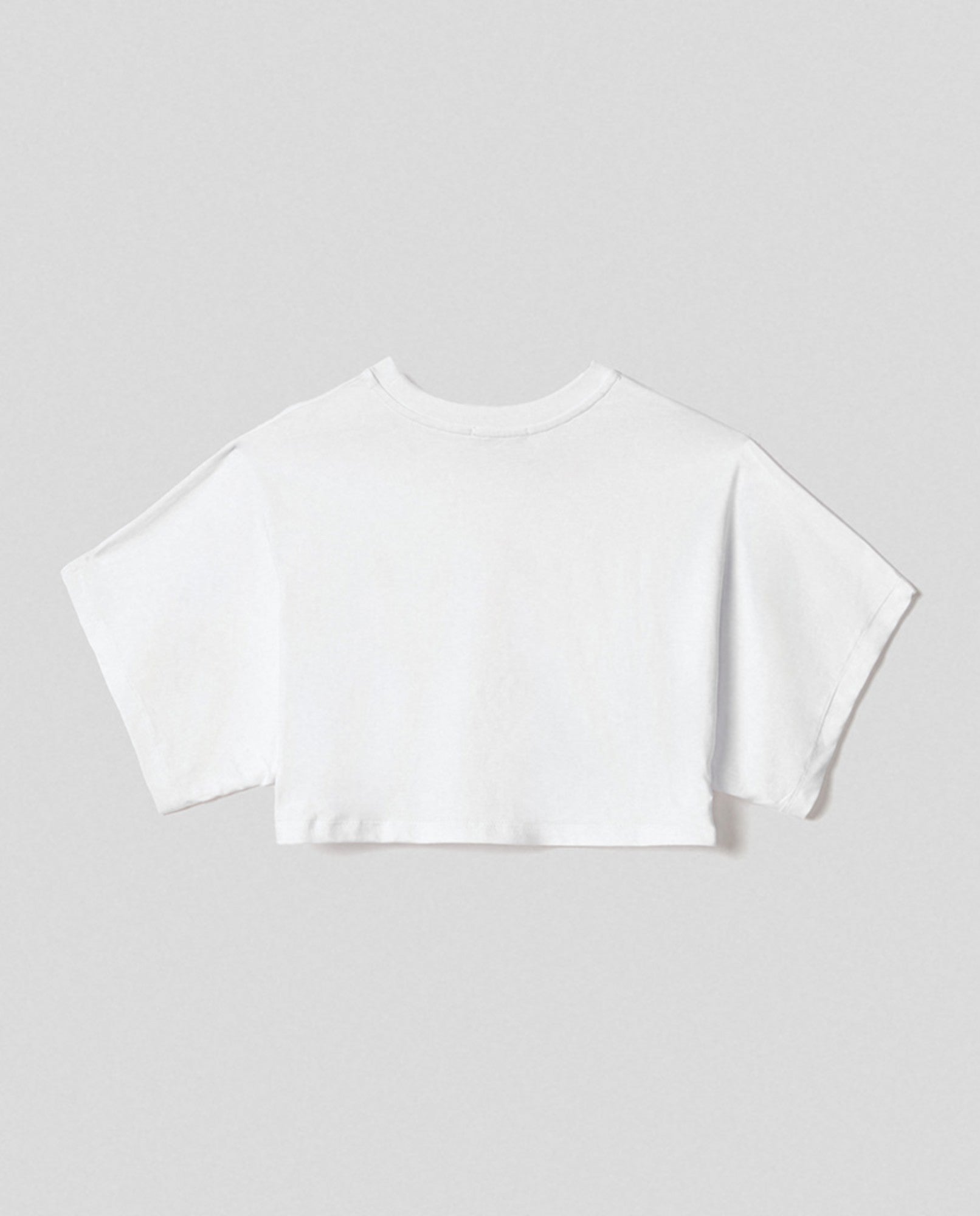 Crop Top maniche corte bianco HINNOMINATE