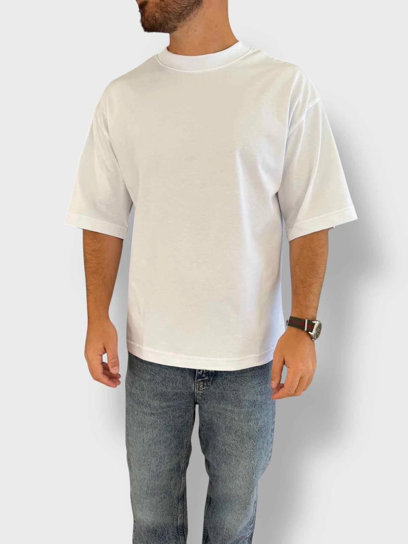 T-shirt Over NEW JOB Bianca