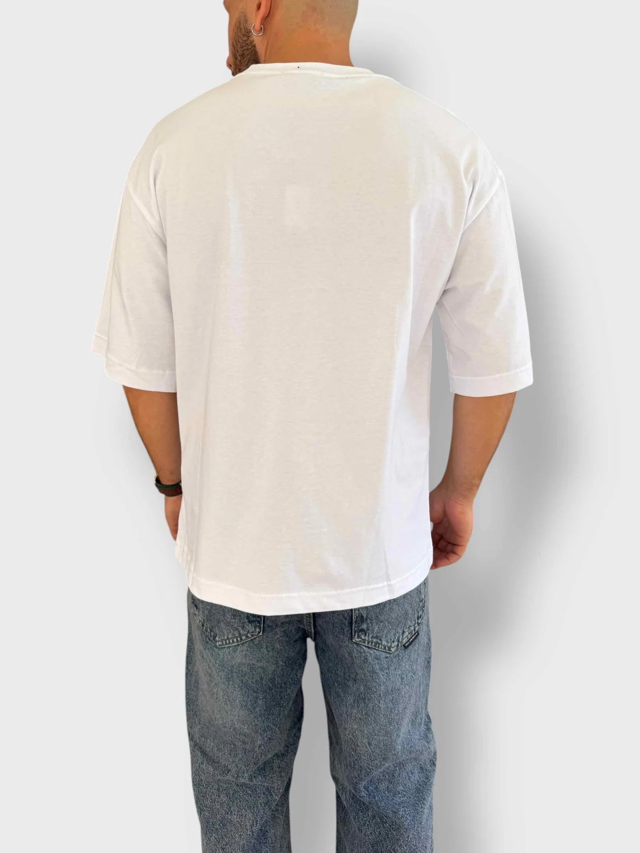 T-shirt Over NEW JOB Bianca