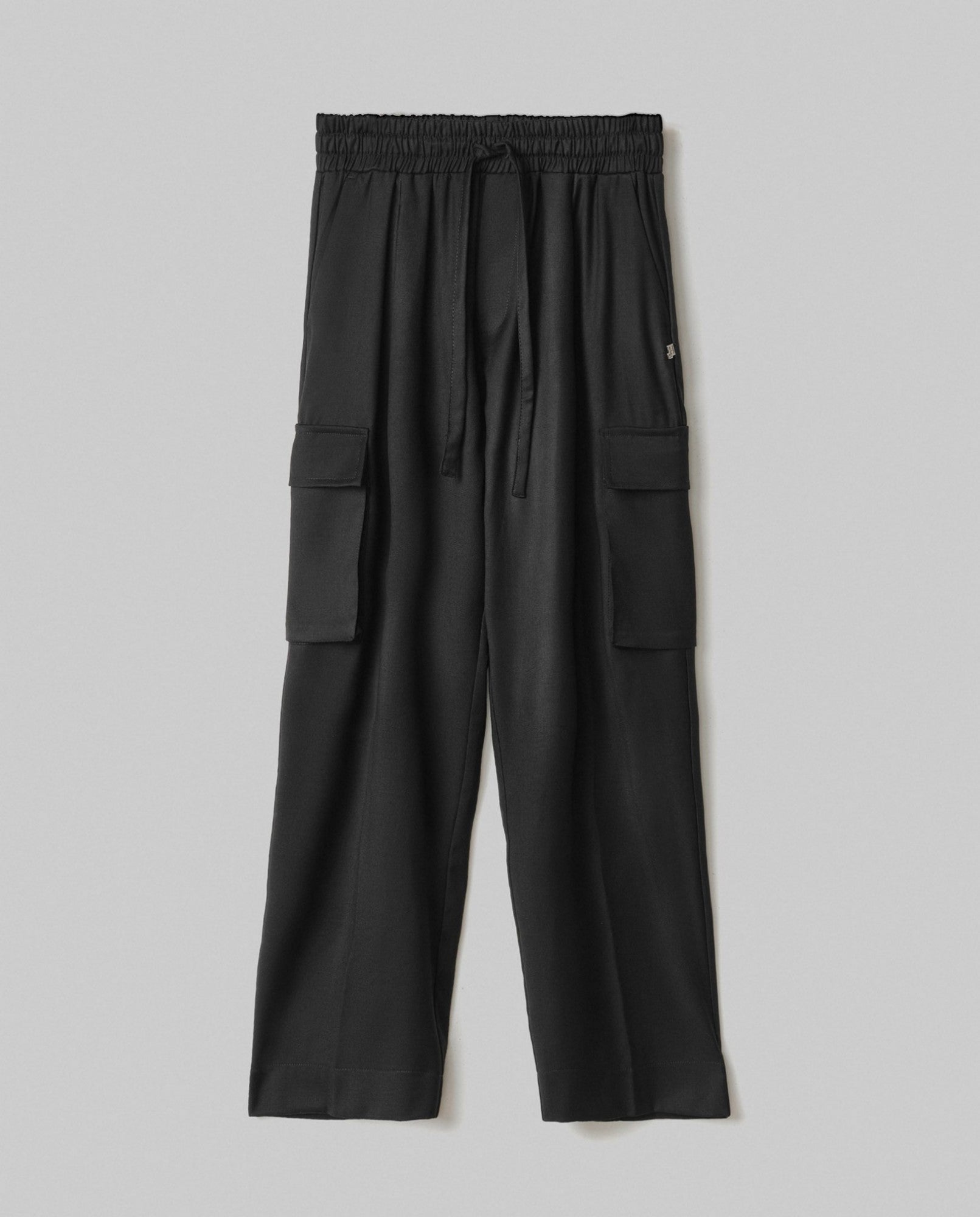 Pantalone twill con tasconi nero HINNOMINATE