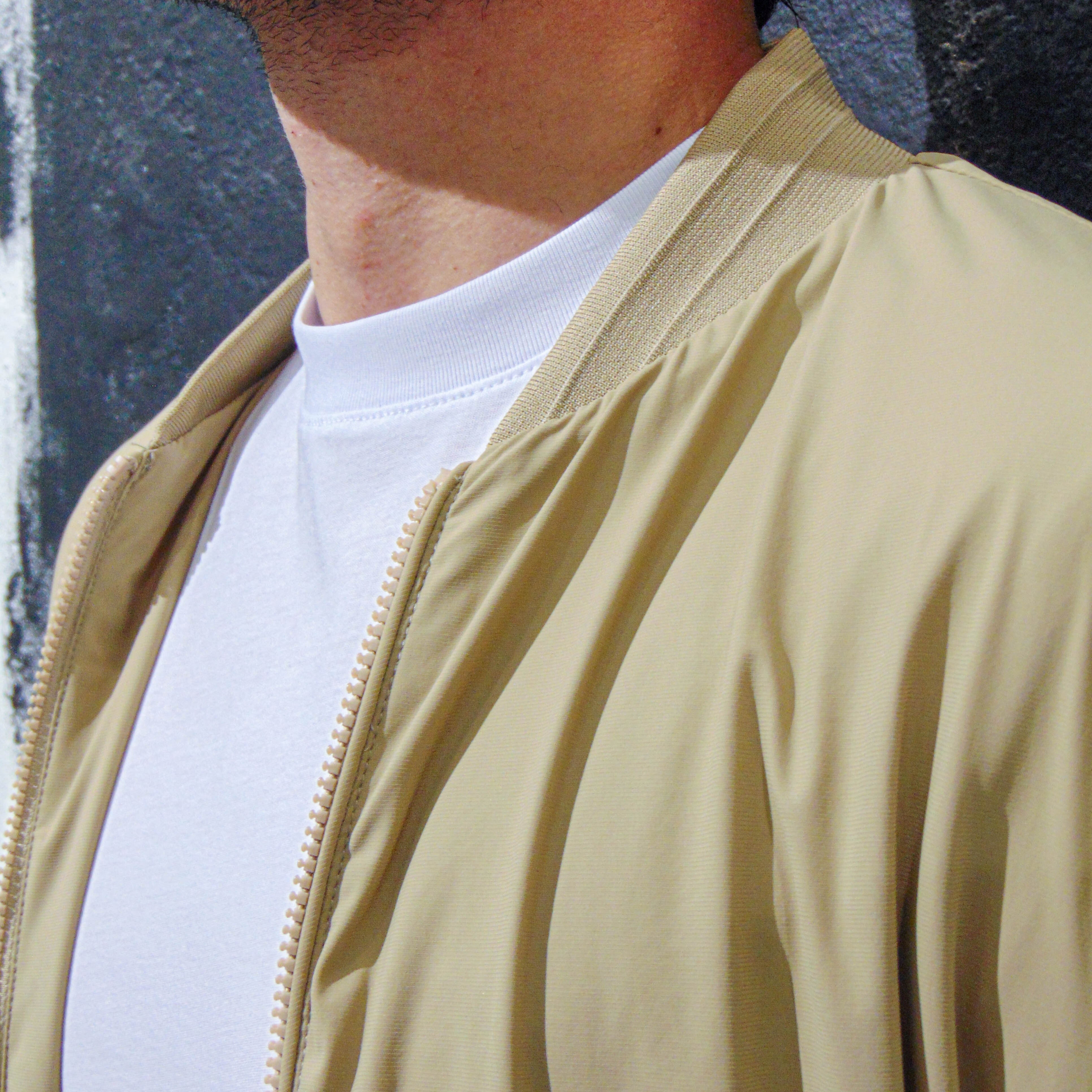 Giubbotto Bomber OVERD Beige