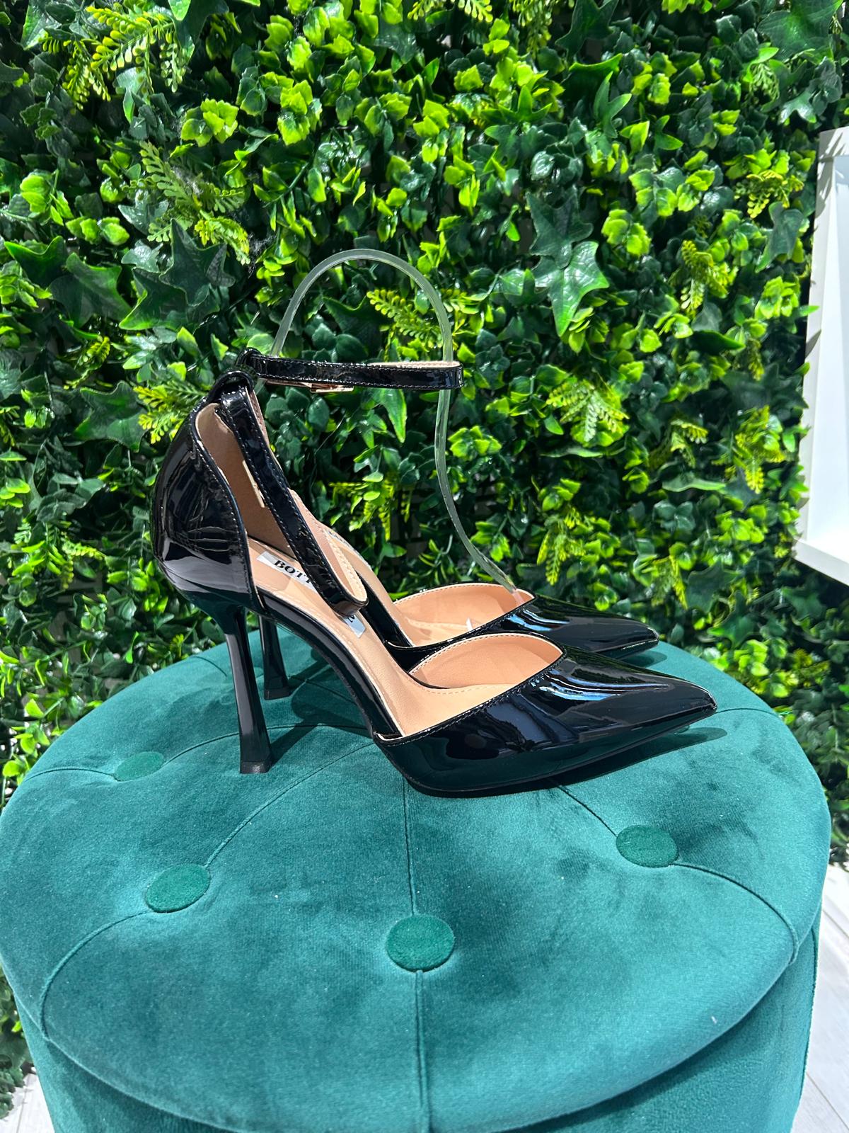 Décolleté Nero Lucido