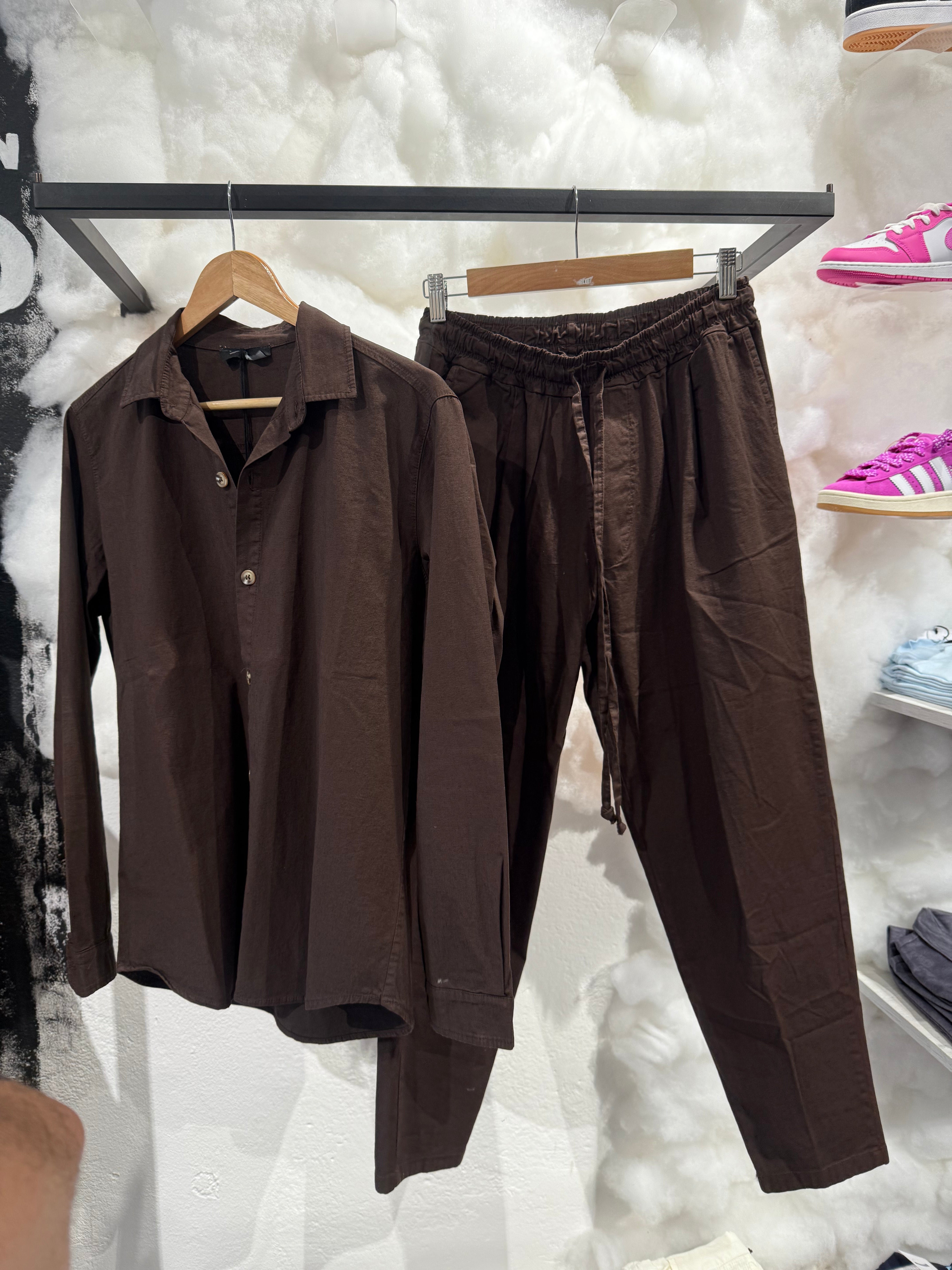 Coordinato JUST WEST marrone