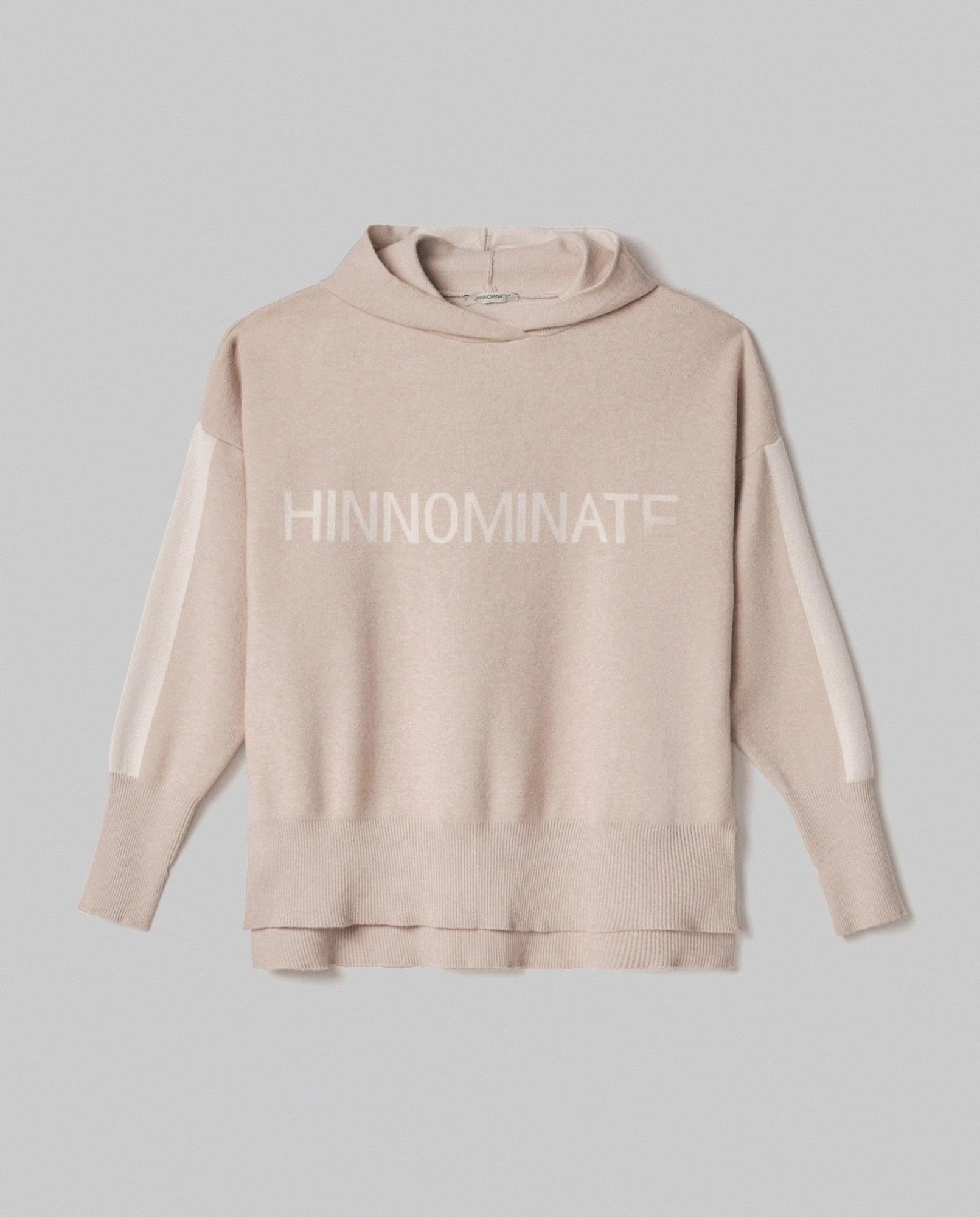Maglia con cappuccio beige HINNOMINATE
