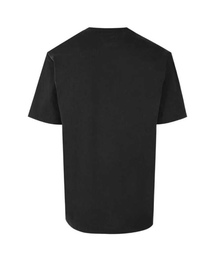 T-shirt stampa in rilievo nera HINNOMINATE